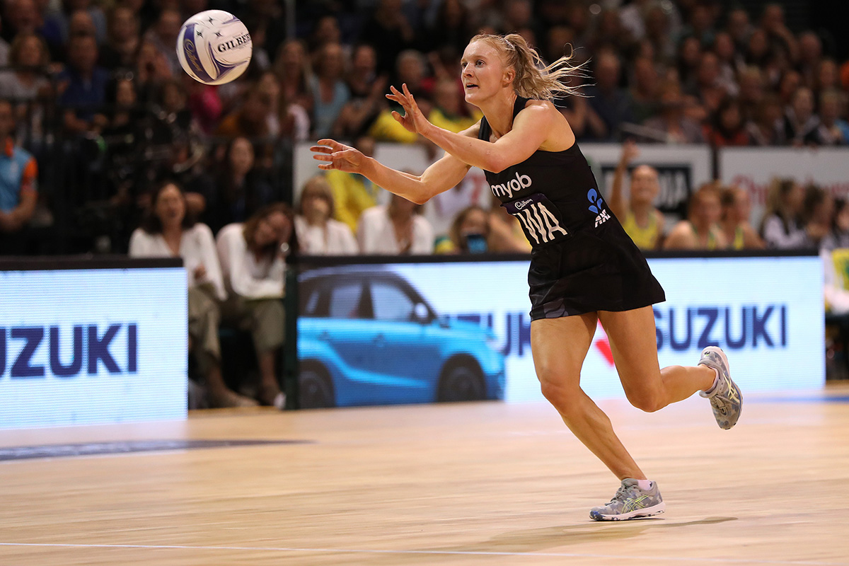 At-home the ticket Silver Ferns worker