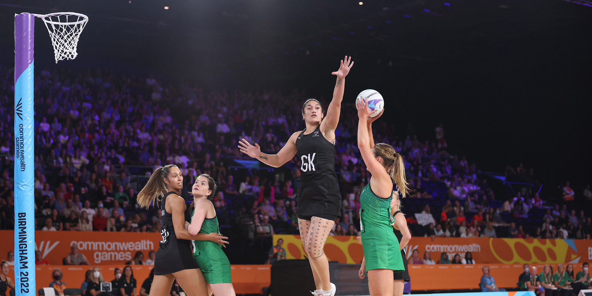 Winning start for New Zealand netballers in Birmingham